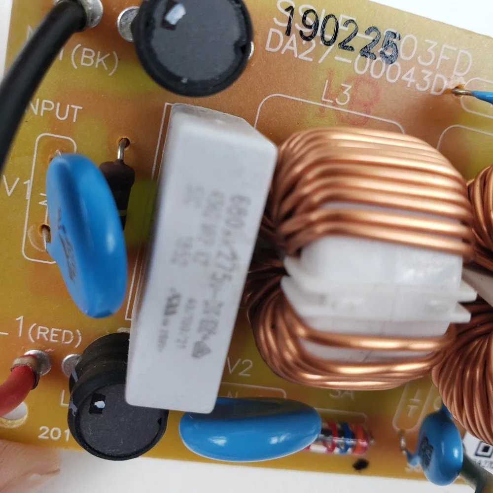 Samsung RF265BEAESR Refrigerator Noise Filter Board DA27-00043D DA2700043DM2S